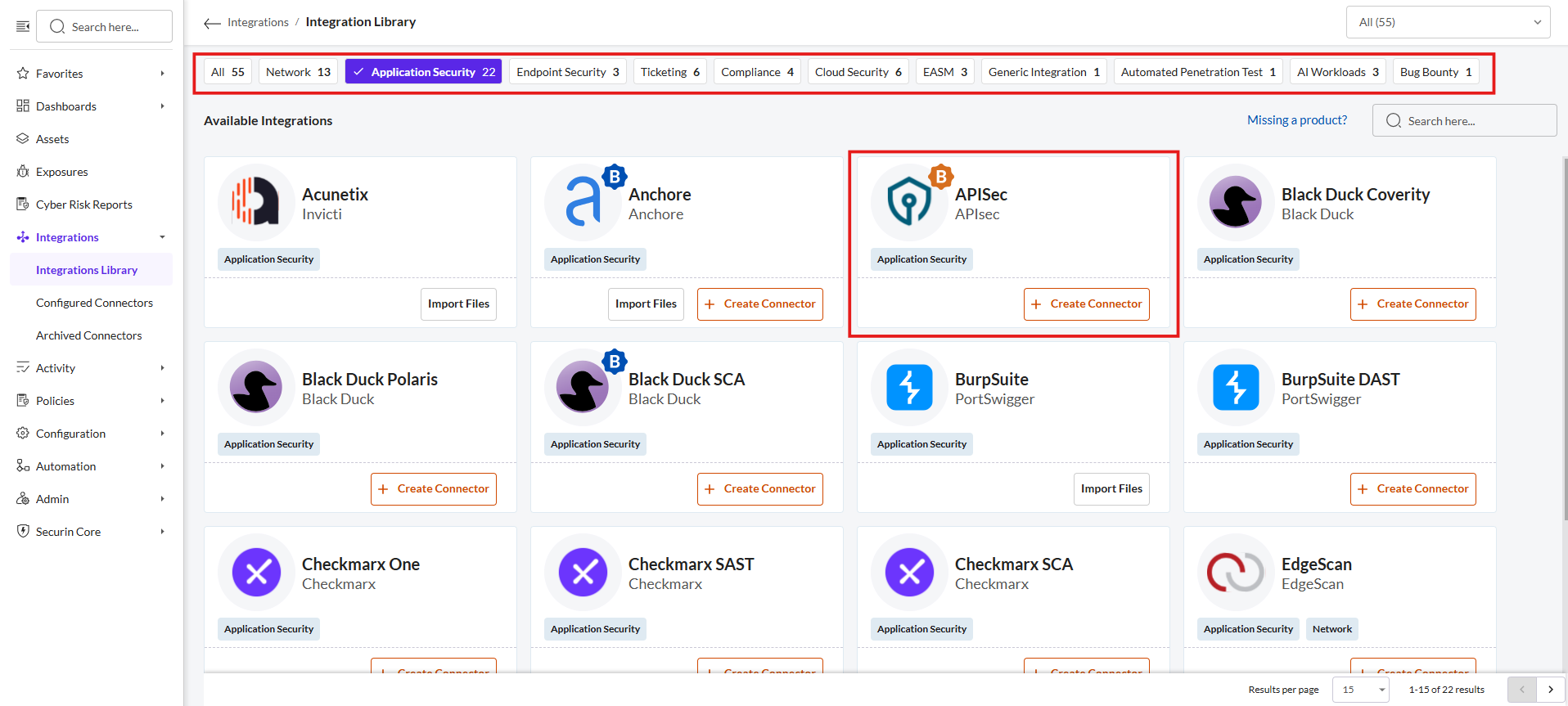 APISec Connector Guide - Securin Platform Documentation